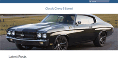 Desktop Screenshot of classicchevy5speed.com